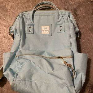 Baby Blue Laptop Backpack